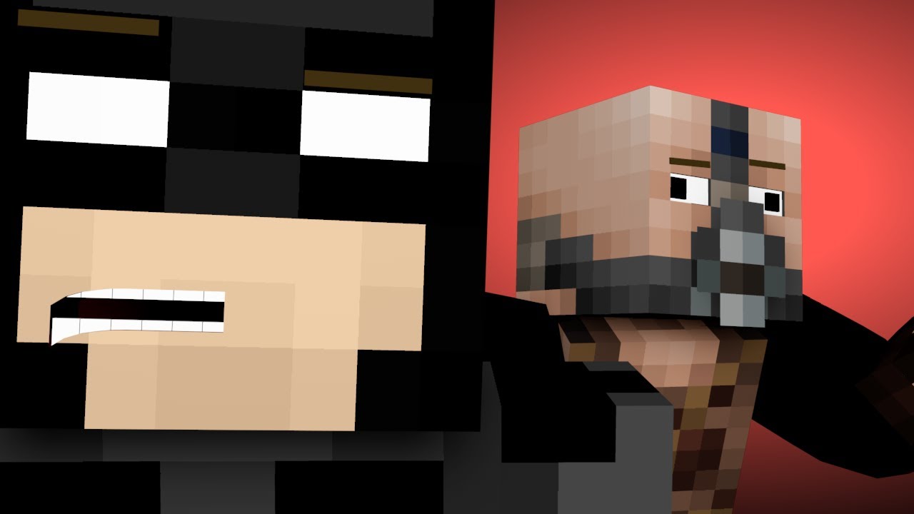 Bane & Batman BFF's: The Drive-thru (Minecraft Machinima)