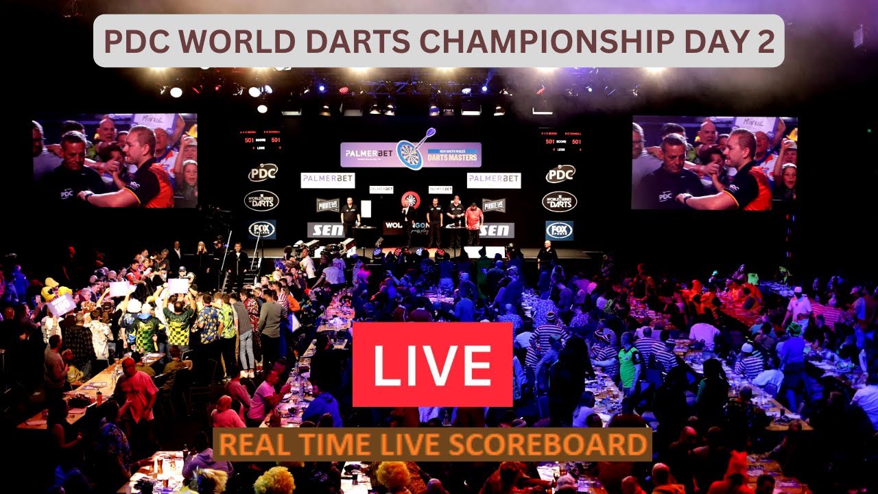 2023 PDC World Darts Championship LIVE Score UPDATE Today Day 2 Darts Game 16 December 2022