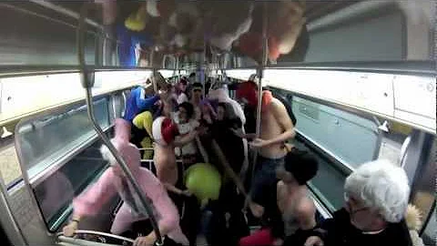 Harlem Shake in Paris, France (Metro/Subway) GOPRO