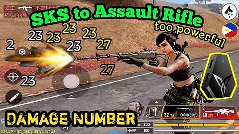 Turn SKS to Assault Rifle, Flydigi Q1 & Scorpion D1, COD mobile @Flydigi