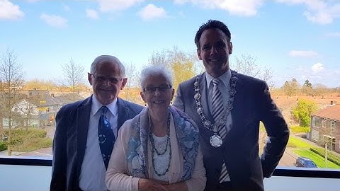 Bruidspaar Spaan  Companjen 60 jaar getrouwd