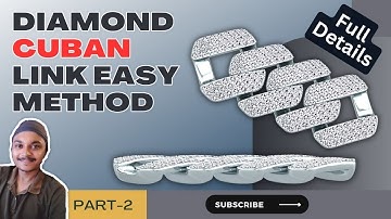 Diamond Cuban Link Braslet || Easy Method to make || #cuban #cubanchain #howtomake ||
