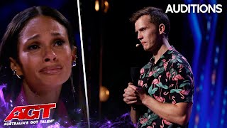 Magic Mike&#39;s Moving Performance Brought Alesha to TEARS... | Australia&#39;s Got Talent 2022