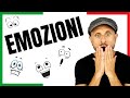 Italian Vocabulary: 20 Words about EMOTIONS || Video in Italian: LE EMOZIONI