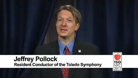 Resident conductor Jeff Pollock on the Toledo Symp...