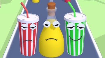 Juice Run 3D Gameplay All Levels iOS,Android