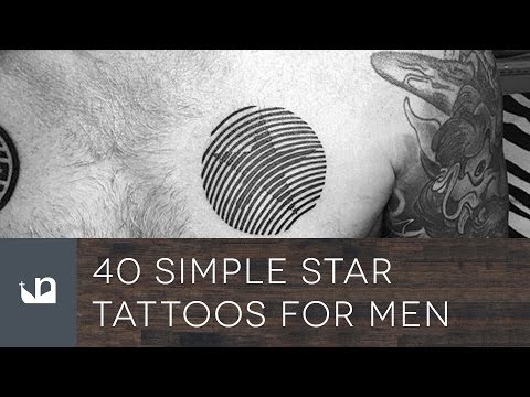 40 Simple Star Tattoos For Men