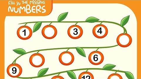 Missing Number l Maths missing Number fun story for kids