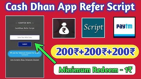 New Best Earning App || cash dhan app unlimited refer bypass trick || Cash Dhan App Payment Proof