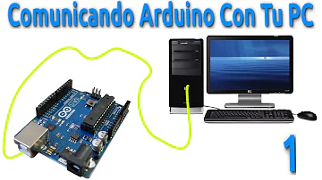 Como é feita a comunicação da placa Arduino com o computador?