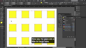 Live Distribute and the Gap tool in InDesign cc