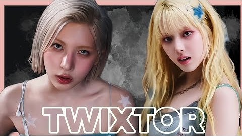 TWIXTOR CLIPS 4K NMIXX MV SEE THAT ?