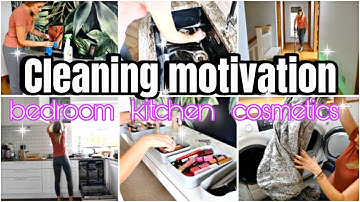 CLEANING MOTIVATION 2025 | CLEAN WITH ME BEDROOM & KITCHEN | POSPRZĄTAJ ZE MNĄ