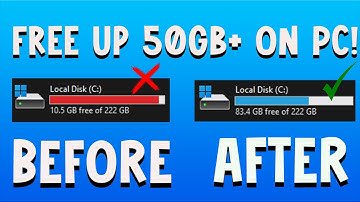 Free Up 50GB+ on Windows 10/11 | Ultimate Storage Cleanup Guide (2025) 🚀