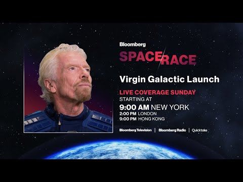 LIVE: Virgin Galactic Space Launch with Richard Branson