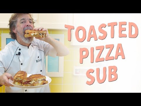How To Make A Trio Of Toasted Pizza Sub Sandwiches - Recipe Video