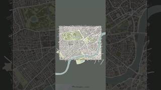 ILLUSTRATION OF LONDON MAP #shorts #london #adobeillustrator #illustration #illustrator #shortsvideo