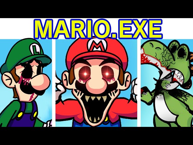 FNF Mario.EXE vs Sonic.EXE (It's a me x Too Slow) 🔥 Play online
