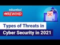 Types of Threats in Cyber Security in 2021|Cybersecurity Training|Edureka | Cybersecurity Rewind - 4