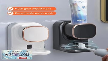 650mAh Auto-sensing Toothpaste Squeezer Tool 3 Mode Toothpaste Dispenser Detachable Bathroom Review