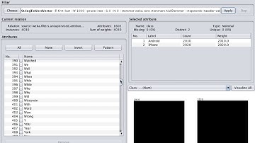 Document Classification in Weka
