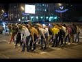 Видео с регистратора. Шоу на пешеходном переходе на Садовом кольце