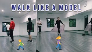 How to Walk Like a Model | Man and Woman Models Resimi