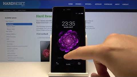 How to Change Screen Lock Method in ZTE Nubia Z9 Max - Set up Screen Lock