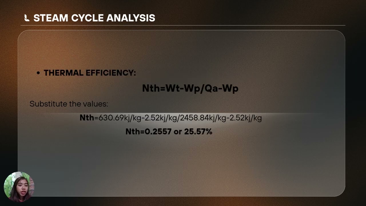Understanding  Ideal Rankine Cycle Using Steam Table and CATT3