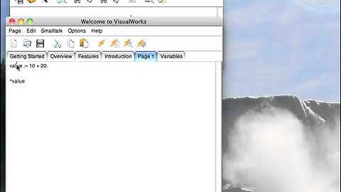 Tutorial: VisualWorks Basic Introduction - Smalltalk Syntax, Part 4