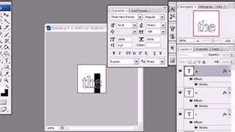 Animating text in Imageready