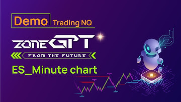 ZoneGPT * From The Future: Demo signals on ES - Minute chart