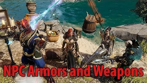NPC Armors and Weapons MOD - Divinity Original Sin 2