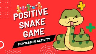 Positive Snake Game | Montessori Activity | Addition screenshot 5