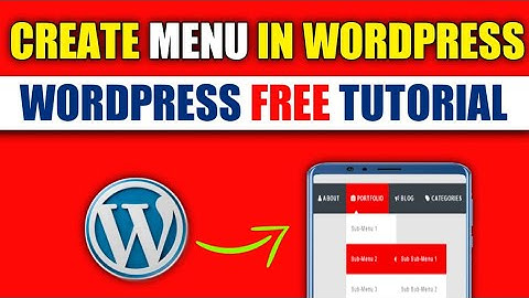 How to Create Menu In WordPress 2022| WordPress Me Menu Kaise Banaye|WordPress Tutorial For Beginner