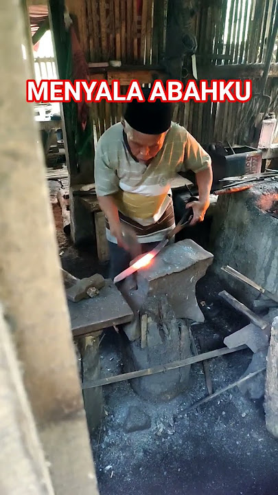 proses pembuatan bilah baja selap waja selap isen #handmade #homemade #tutorial #diy #yt #shorts