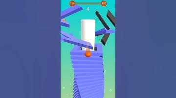Stack Ball 3D Game | Level 119 | Play Stack Ball Game In Fast Speed | Stack Ball Game YouTube Short
