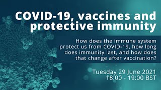 UK-CIC Public Webinar: COVID-19, vaccines and protective immunity