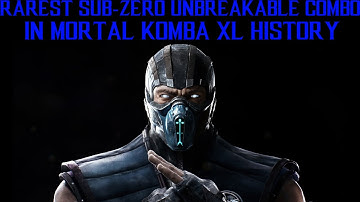 On of the he Rarest Sub-Zero Unbreakable combos in Mortal Kombat XL History