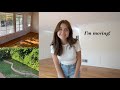 VLOG: I'm moving + empty tour of my dream LA apartment