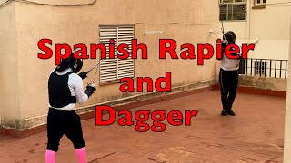 Spanish Rapier and Dagger Destreza Sparring 21.11.23