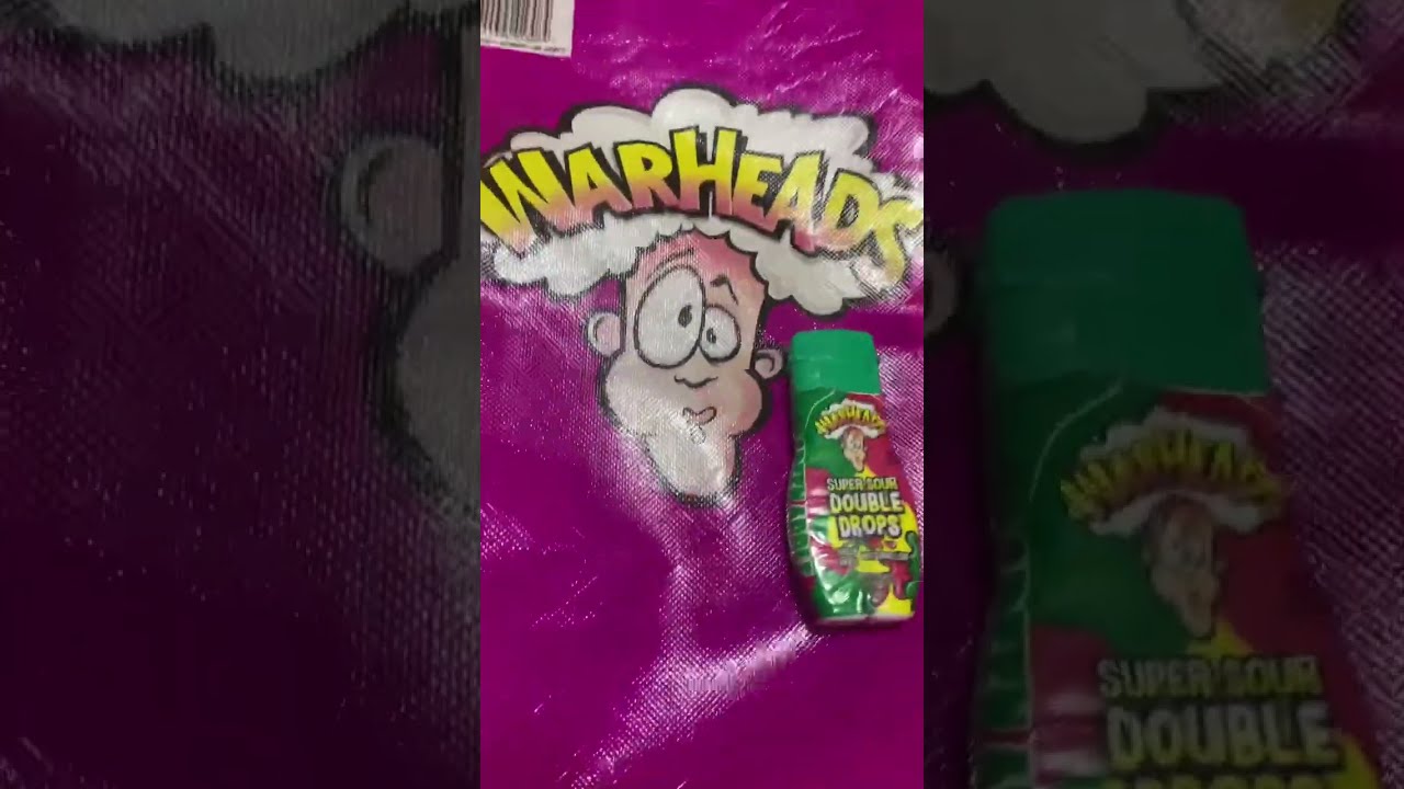 SUPER SOUR🍏 🍉 DOUBLE DROPS WARHEADS 