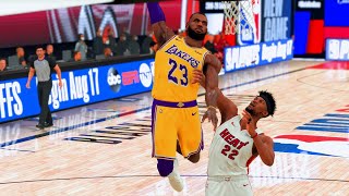 NBA 2K21 Ultra Bubble Mod! - Lakers vs. Heat | Game 4 | NBA Finals! screenshot 5