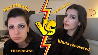 recreating my mom's 2007s makeup as a makeup noobie