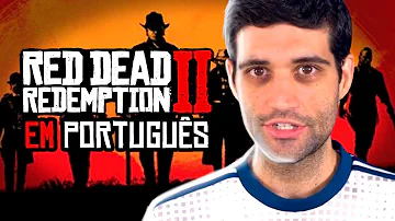 Como colocar Red Dead Redemption 2 dublado?