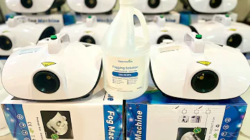 How to use and Clean Fog Machine - Step by Step Guide by Clean Corners PH