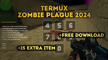 (HD) CS1.6 Android | How To Install Zombie Plague Mod 2024 With Termux [188 MB + FREE SMA!]