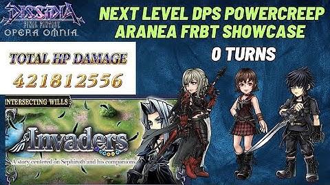DFFOO [GL] Sephiroth Intersecting Wills: Ticket Mission with Aranea. Ultra Nutty DPS!