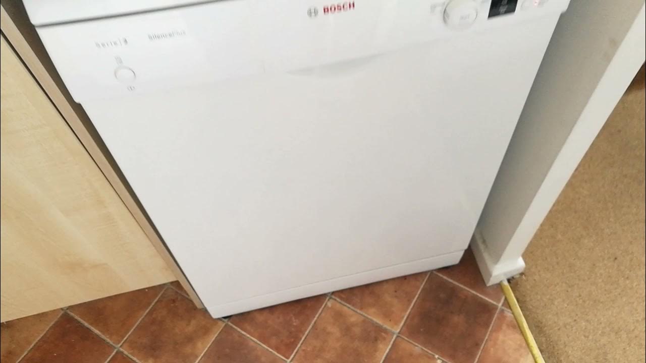 Bosch Serie 2 Dishwasher intensive 70 vario speed plus YouTube