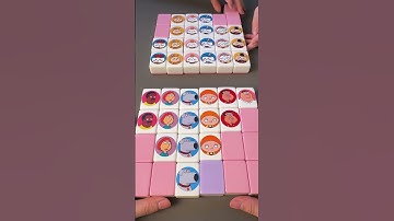The girl opposite me kept kicking me while playing games #mahjong#shorts